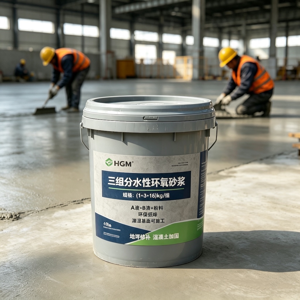 安宁三组份水性环氧砂浆